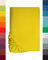 Lavea Spannbettlaken 200x220cm - aus atmungsaktiver Baumwolle - Passgenau für Boxspringmatratzen bis 40cm - Sonnengelbes Bettlaken mit Gummizug - Jersey Spannbetttuch 200x220cm