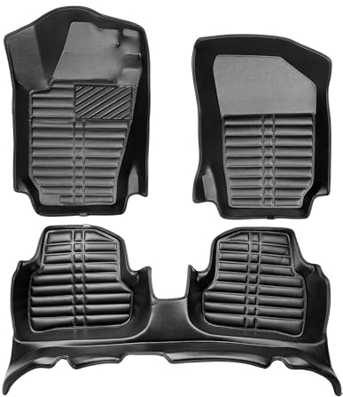 fussmattenprofi.com Auto Fussmatten Kompatibel mit Skoda Fabia (3.Gen) Baujahr 2014-2022 I 100% Passgenau Geruchlos Allwetter Fussraumschale I 5D Premium TPE Fußmatten Set