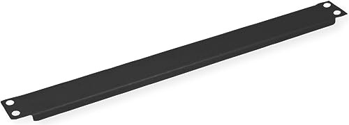 Value 19-Blindplatte 1 HE, schwarz