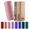 BEIGOLD® Premium Makramee Garn 3mm x 100m - Rosé Baumwollgarn Mischgarn Zum Knüpfen - Rope Für Kunst DIY Handwerk