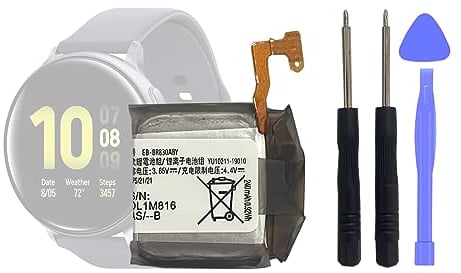 HIGHAKKU Replacement Battery EB-BR830ABY Compatible with Samsung Galaxy Watch Active 2 40 mm SM-R830 SM-R835 with Tools