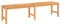 vidaXL Teak Massiv Gartenbank Sitzbank Parkbank Holzbank Massivholzbank Bank Gartenmöbel Terrassenbank Balkonbank Terrasse Outdoor 180cm