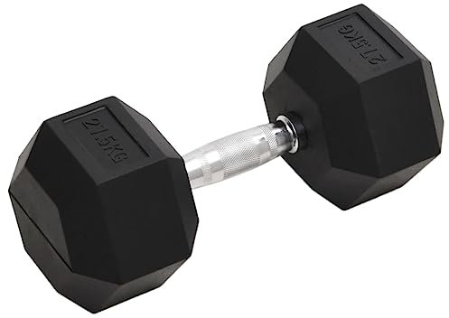 vidaXL Kurzhantel Kurzhanteln Hantel Hanteln Minihantel Hexagon Gummiert Hantelscheiben Gewichte Fitness Krafttraining 27,5kg Gusseisen