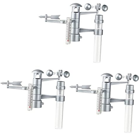 ibasenice 3sätze Wissenschaftliches Meteorologie Station Für Mädchen Interaktives Experimentier-spielzeug Kreativität Und Wetterstation Für Schüler Und