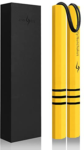 MARCOLO Nunchucks de espuma seguros mejorados para niños y adultos, nunchucks seguros y duraderos para principiantes y profesionales