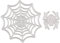 Ciieeo Halloween-Spinnen-Stanzformen Spinnennetz-Metallstanzformen Spinnennetz-Metallstanzformen Für Die Kartenherstellung Scrapbooking DIY Geätzte Bastelstanzen