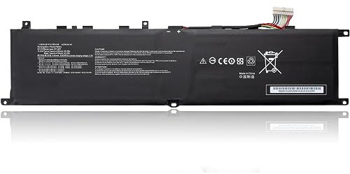 BTY-M57 4ICP6/35/140 Batería de portátil Compatible con MSI GP66 GP76 Leopard 10UE 10UG 10UH 11UE 11UG 11UH MSI Vector GP66 GP76 12UE 12UG 12UGS 12UH Series(15.2V 65Wh)