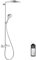 Colonne de douche thermostatique HANSGROHE Raindance S 300 chromée + nettoyant Briochin