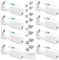 CHENYU 8 Stück Piercing Pistole Disposable ear Sterile Piercing gun kit Ohrring Pistole mit Ohrstecker und Ohrlochpistole Geeignet für Jungen Und Mädchen