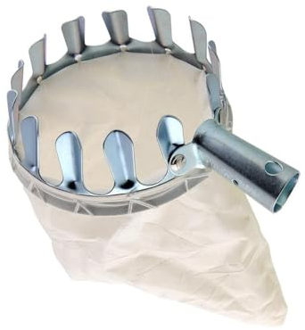 JSKWIKE Raccogli Frutta con Sacchetto di Cotone(Ø16 cm) Raccogli Frutta da Albero Raccoglifrutta per Mele per la Raccolta di Mele Arance Pesche Pere e Ciliegie