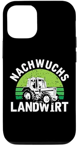 Nachwuchs Landwirt Bauer Trecker Traktor süßes Geschenk Hülle für iPhone 12/12 Pro