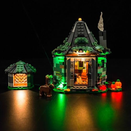 Led Licht Set für Lego 76428 Hagrid's Hut: An Unexpected Visit (Kein Lego), Dekorationsbeleuchtungsset für Lego Hagrid’s Hut: An Unexpected Visit Kreative Spielzeug