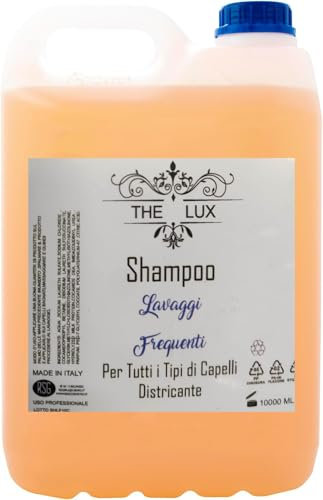 The Lux Shampoo Tanica Professionale Profumato, 10 Litri (Capelli Normali - Frutti rossi)