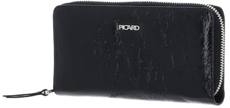 Picard Cool Down 1 Zip Around Wallet Black