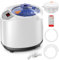 I-THERA-U Dampfsauna für Zuhause - 3L Tragbar Sauna für Zuhause, 1200w Dampfbad, Mini Mobile Sauna mit Fernbedienung, Timer, 15 Heizstufen, Dampfbecher, Home Spa Sauna Zubehör