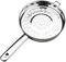Zktfyshk Colino grande in acciaio inox con manico lungo piatto da cucina