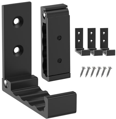 HotoPink 3 Pcs Folding Wall Hook, 90° Foldable Black Hooks for Hanging Jackets Coat & Bag & Backpack & Hat Kitchen Bathroom Black