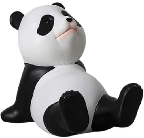 Cartoon Panda Phone Stand - Desk Holder, Sturdy Non-Slip Accessories | Desk Windowsill Fireplace Book Shelf , Support for Mobile Devices, Cute Functional Gadget