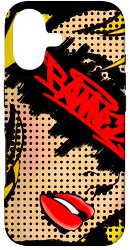 Hülle für iPhone 17 Pin Up Girl Pop Art Comic Style Graffiti Tag Banned Label