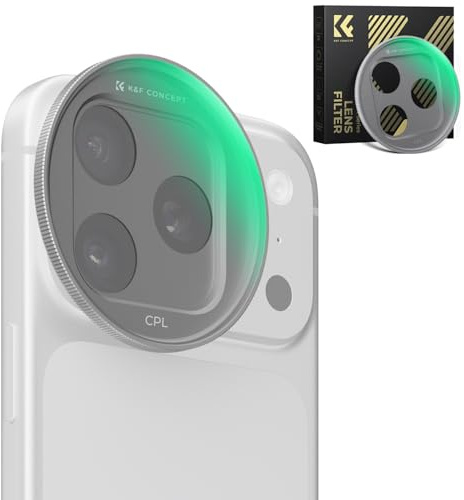 K&F CONCEPT Snap-On CPL Filter kompatibel mit iPhone 17 Pro/Pro Max