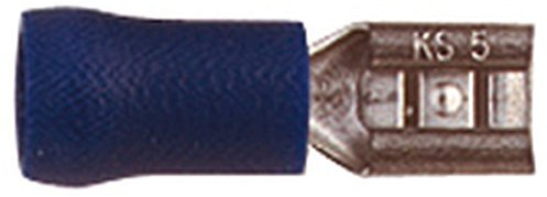 Electrovision 3.2 Mm Push On Receptacle Crimp Terminal. Bags Of 100 Blue