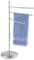 WENKO Piantana portasalviette Adiamo - 3 bracci regolabili in altezza, Acciaio, 28.5 x 90 x 53 cm, Opaco