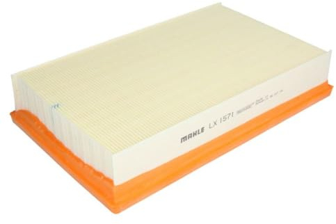 MAHLE LX 1571 Luftfilter - für Ford Focus II (DA, HCP, DP), u.a. | Kompatibel mit: FORD FOCUS C-MAX, FOCUS II, FOCUS II Cabriolet, FOCUS II Stufenheck, FOCUS II Turnier, VOLVO C30, S40 II, V50