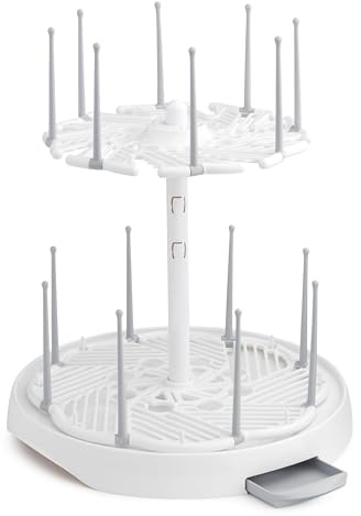 Munchkin® High Capacity Drying Rack for Baby Bottles and Accessories, White