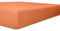 Kneer 2501870 Easy-Stretch Spannbetttuch Qualität 25, Größe 180 x 200-200 x 220 cm, karamel
