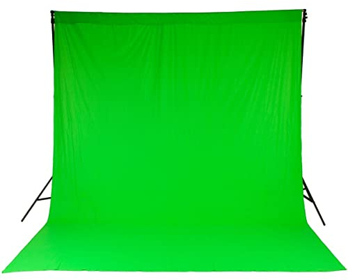 Manfrotto LL lc5781 3 x 3,5 m Vorhang – Chromakey Grün