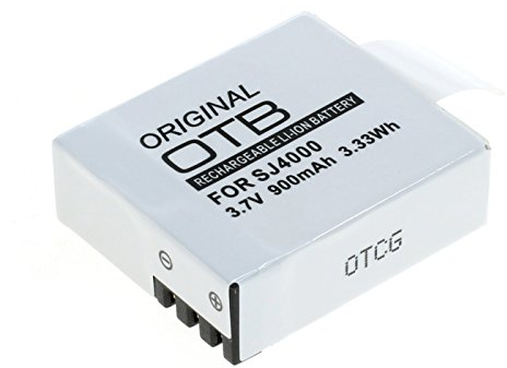 OTB Akku für QUMOX Actioncam SJ4000 Li-Ion Schwarz