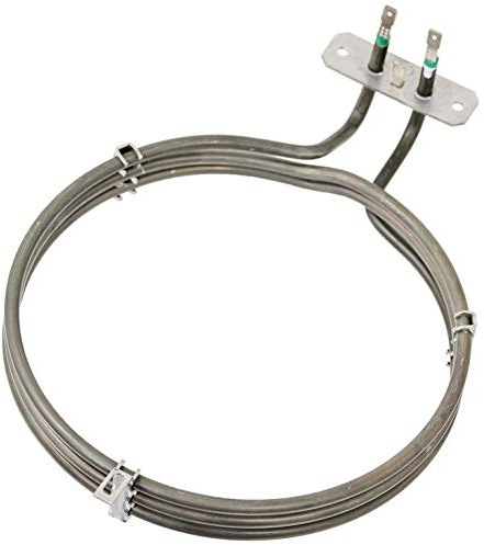 SPARES2GO 3 Turn Heating Element for Zanussi Fan Oven/Cooker (2500W)