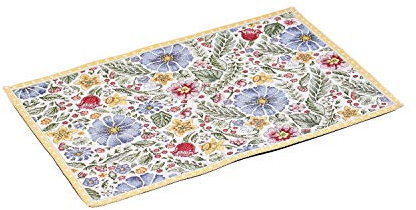 Villeroy & Boch Spring Awakening Gobelin Platzset Spring Awakening, 32 x 48 cm, Baumwolle/Polyester, Gelb/Grün/Rot