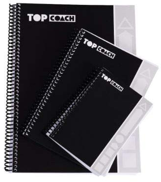 BFP TOP Coach Ringbuchblock, Fußball Notizbuch, A4