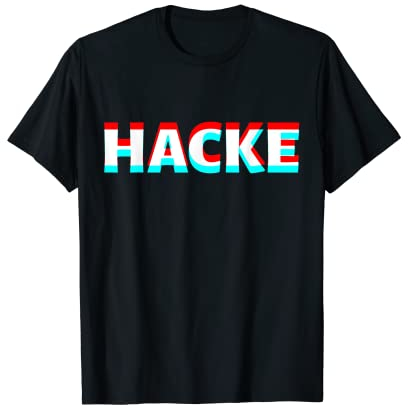 Hacke Dicht Partnerlook Party Alkohol Bier Schnaps Geschenk T-Shirt