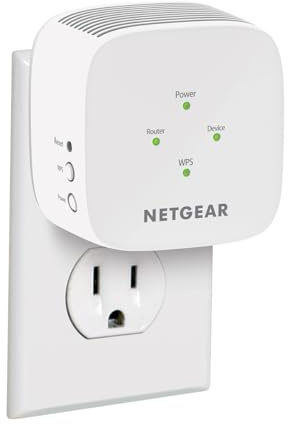 NETGEAR WiFi Mesh Range Extender (EX5000) - Covers up to 1,000 sq.ft. and 15 Devices with AC1200 Dual Band Wireless Signal Booster & Repeater (up to 1200 Mbps Speed) – Compact Wall Plug Design