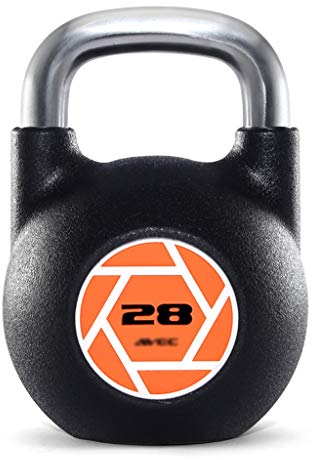 ZXQZ Fitness-Hantel Kettlebells, Vinyl Coated Hantel,Gewicht Verfügbar 18 Kg, 20 Kg, 24 Kg, 28 Kg, für Ganzkörpergewichtstraining Kleine Hantel (Size : 28kg)