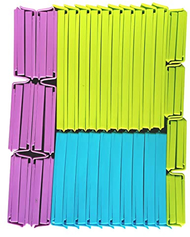 Otylzto 4 Size Assorted 40 PCS Food Bag Clips Kitchen Sealing Clips