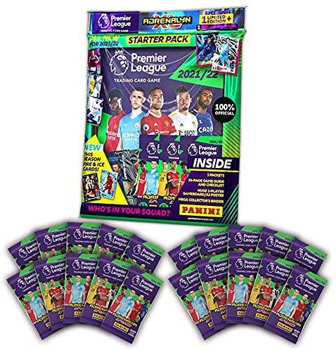 Panini Premier League Adrenalyn XL 2021/22 Kollektion – Starter-Bundle