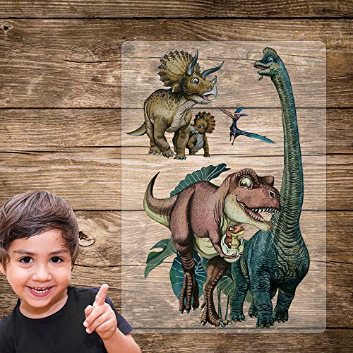 Bügelbilder Dinosaurier Brachiosaurus Dinos Dino Set in A5 Applikation Kissen Shirt Taschen Bügelbild Bügelmotiv Patch Aufbügelbilder bb241 ilka parey wandtattoo-welt®