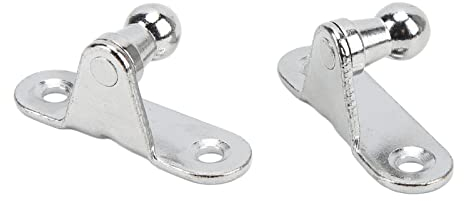 2 Stück Gasdruckfeder, Yosoo Stück Gasdruckfeder Halterung 10mm Kugelbolzen Metall Universal Multi Fit für Motorkofferraum