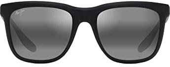 Maui Jim Unisex Sunglasses, Grey pehu Matte Black, Unica