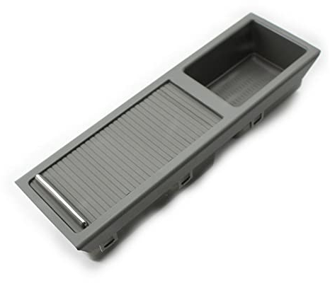 Auto Für B&MW E46 3er 1998-2007 Auto Getränkehalter Vordere Mittelkonsole Aufbewahrung Organizer Münzbox Auto Wasser Trinkflaschenhalter fwefg (Farbe : Grey)
