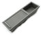 Auto Für B&MW E46 3er 1998-2007 Auto Getränkehalter Vordere Mittelkonsole Aufbewahrung Organizer Münzbox Auto Wasser Trinkflaschenhalter fwefg (Farbe : Grey)