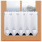 kollektion MT Maritime Scheibengardine Ostsee mit Segelboot Vogtländischer Spitze bestickter Scheibenhänger mit Schiffen Badgardine 45 x 80 cm