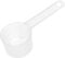 KLOP256 Messlöffel, Dosierlöffel 50 ml, 25g Transparent mit Skala 10ml, 20ml, 30ml, 40 ml, 50ml Waagen(Klar)