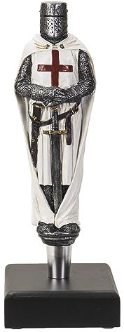 Pacific Trading Crusader - Tirador de grifo de cerveza, 9 pulgadas de altura, decoración del hogar
