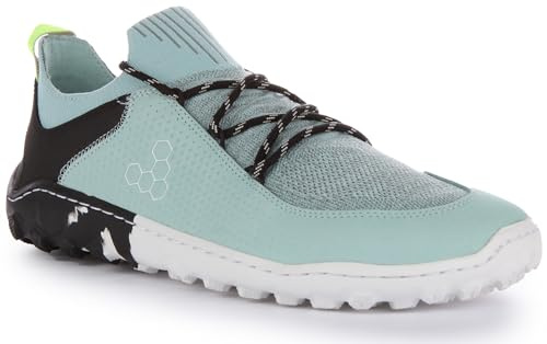 Vivobarefoot Tracker Decon Low FG2 Men's Lace Up Lightweight Hiking Trainers (Blau, EU 43)