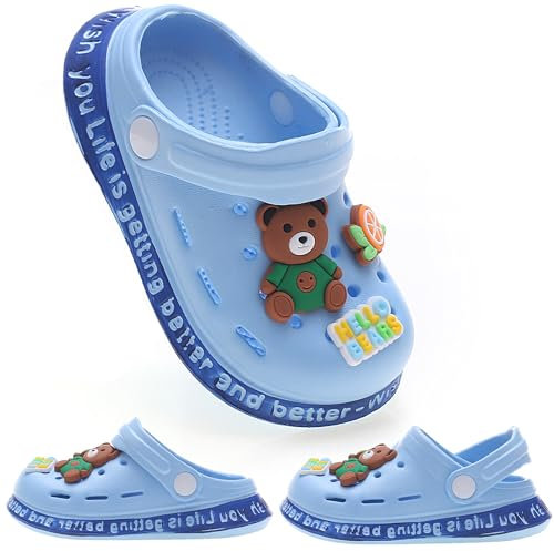 ZYLDK Sandalias Unisex Verano Chanclas Zuecos niños Antideslizante Respirable Piscina Jardín Zapatos Playa