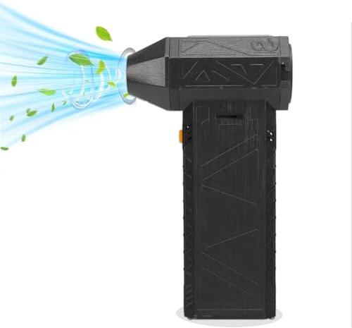 Jet Dry Blower, 130000RPM Cordless Handheld Powerful Brushless Motor with High Speed Turbofan, 3 Speed Adjustments, Portable Air Duster for PC Car Outdoor